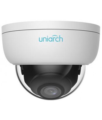 3MP Uniarch Minidome IPCamera, Ottica 2.8mm Ultra265, Ik10