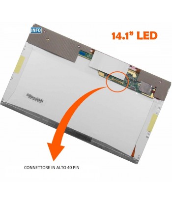 Display LTN141AT15 14.1 inch LED 40 pin