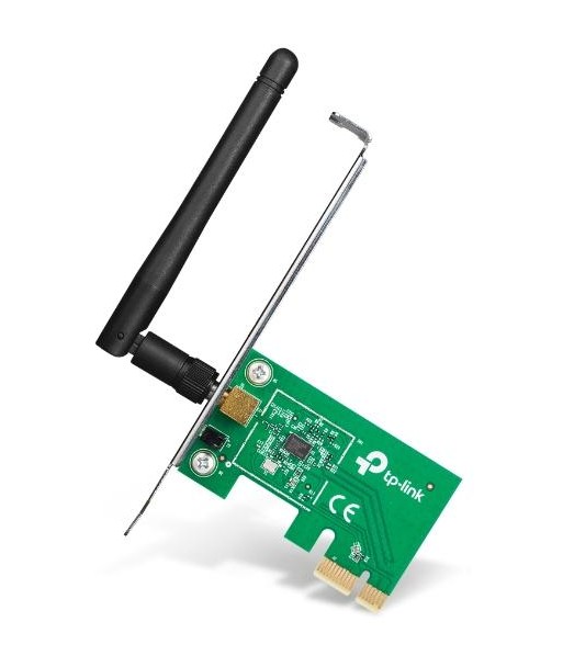 Scheda PCI Express Wifi N150 antenna 2 dBi attacco RP-SMA