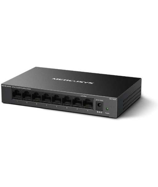 Switch PoE, 8-Porte 10/100/1000Mbps - Mercusys MS108GS