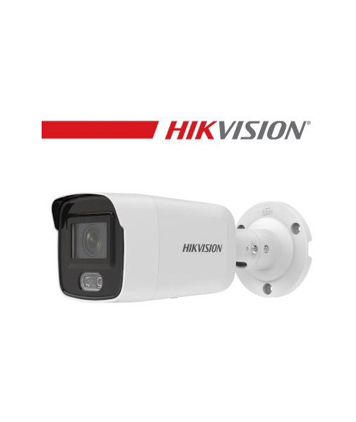 BULLET IP Hikvision 4MP, Ottica Fissa 2.8mm PoE,  COLORVU